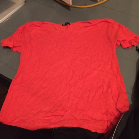 Orange shirt
