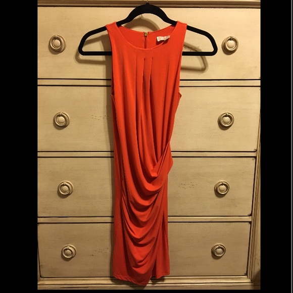 Orange Michael Kors dress