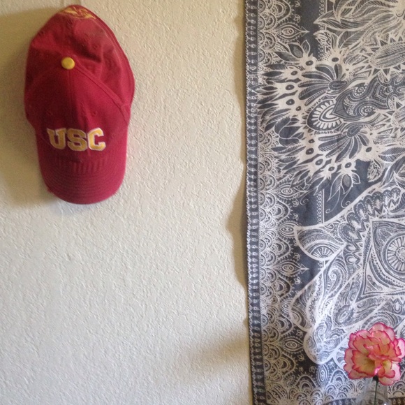 Distressed USC Baseball Cap