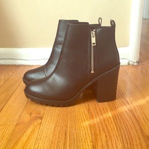 Black booties