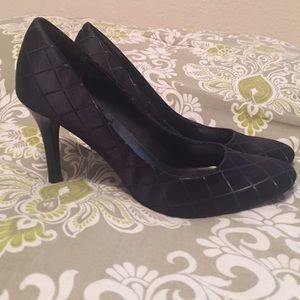 Nine West black heels