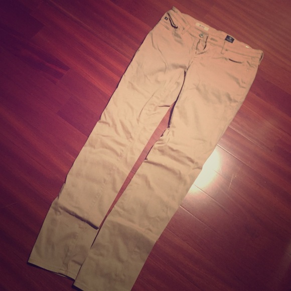 AG The Stilt cigarette leg jeans..