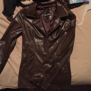 Pleather jacket