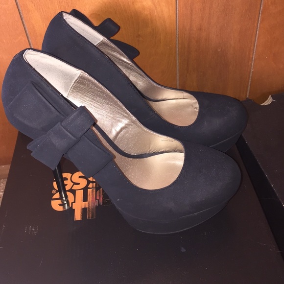 Adorable Black heels from Charlotte Russe