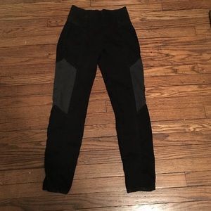 SOLD - High waisted black Jeggings