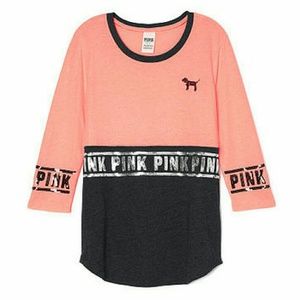 ISO PINK Football Bling Tee