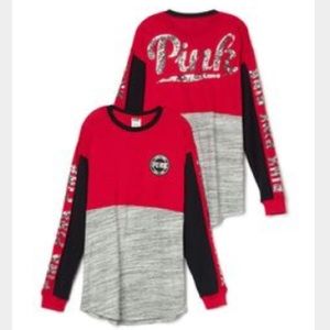Trading! Pink Victoria's Secret bling shirt