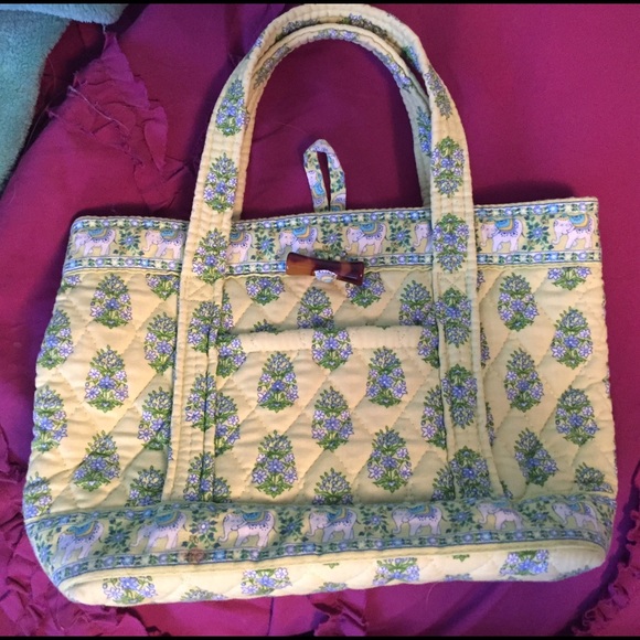 Vera Bradley Elephant Purse - Picture 1 of 4