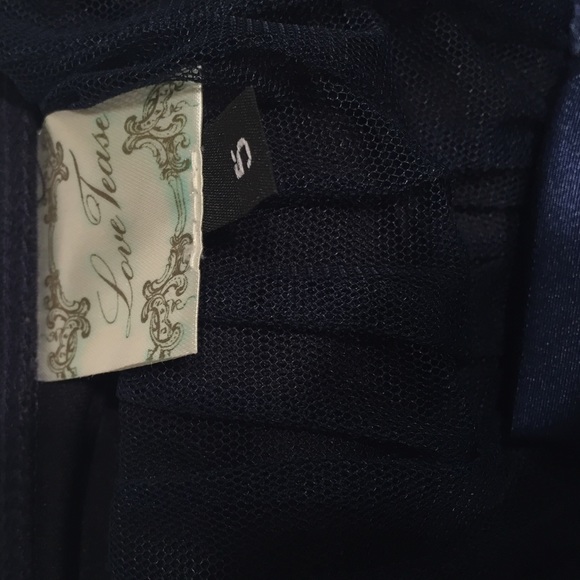 Navy glittery party dress - Picture 4 of 4