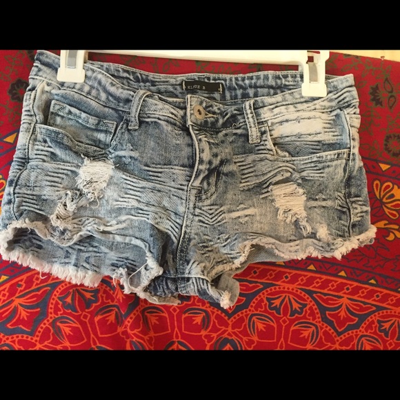 Blue Jean Shorts