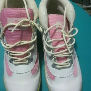 White and pink tims. Special release