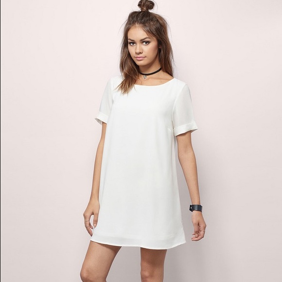 Tobi My Hour Shift Dress White