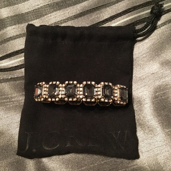 J. Crew Dark Stone Expandable Bracelet!