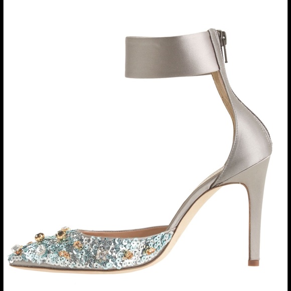 J.Crew Multicolor Collection Natasha Jeweled Pumps