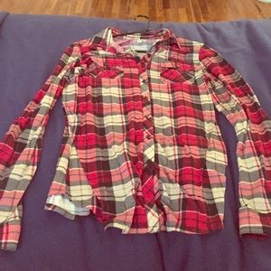 Red plaid flannel