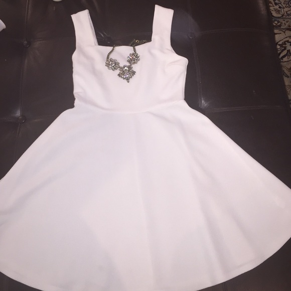 White summer dress