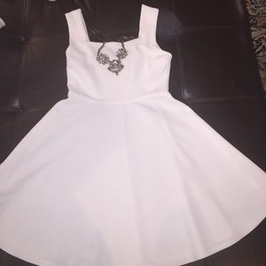White summer dress