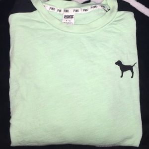 Victoria's Secret PINK™ Light Green Shirt