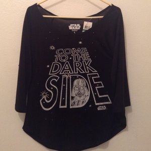 Half sleeve bleach Star Wars tee