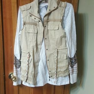 BKE vest and long sleeve set
