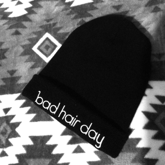 "Bad Hair Day" beanie