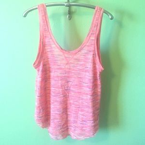 Free People Coral Knit Tank
