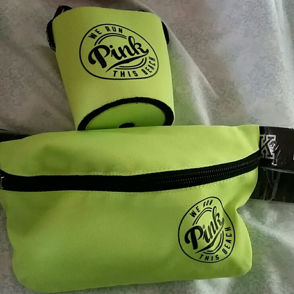VICTORIA SECRET PINK FANNY PACK & LOOZIE