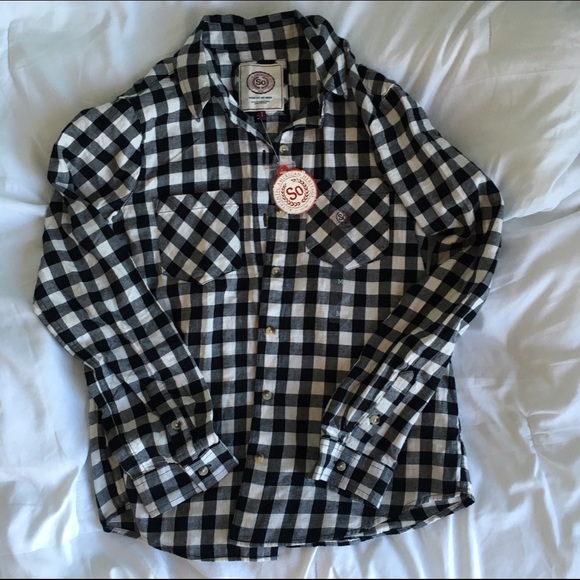 Black & White Flannel