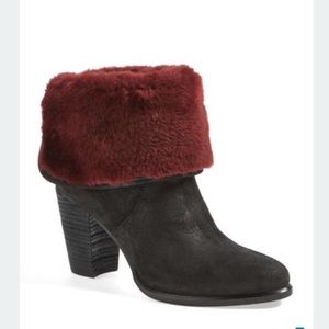 Layna Genuine Shearling Cuff Boot