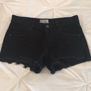 Free People jean shorts