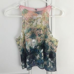 Pastel Mockneck LF Tank