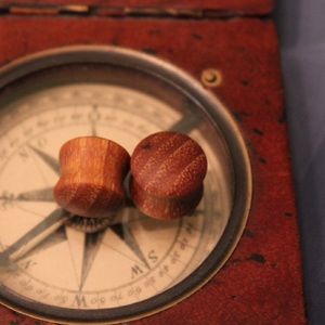 Hand turned hickory plugs!