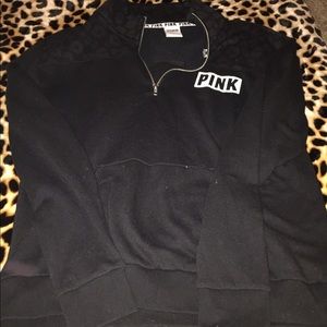 Victoria's Secret PINK boyfriend half zip