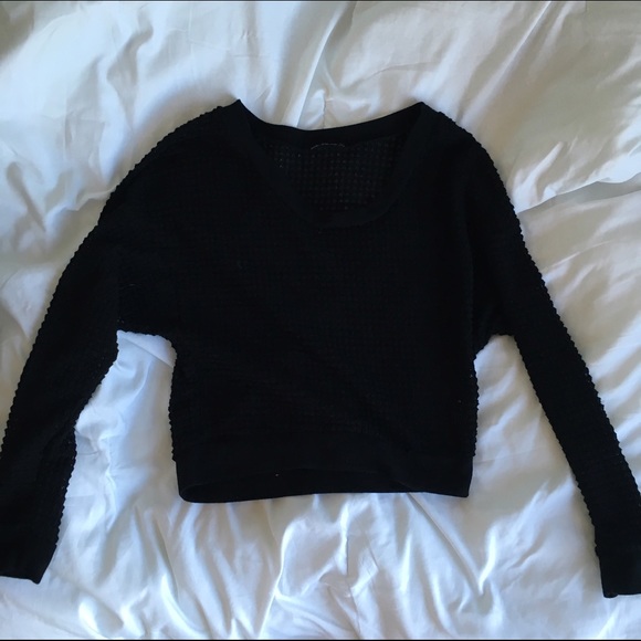 Knit Cropped Sweater