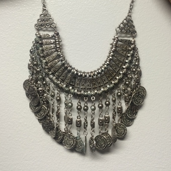 Ornate Silver Necklace