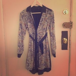 Club Monaco Paisley Dress
