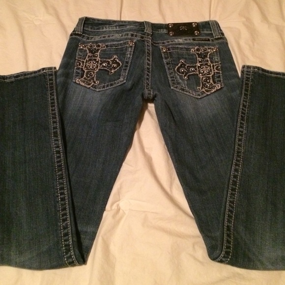 Miss Me Sz 28 Long Skinny Jeans - Picture 1 of 3