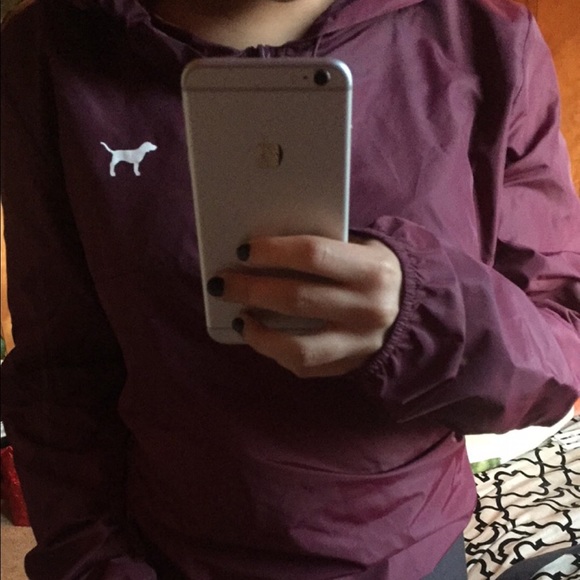 Maroon Jacket from Pink (Victoria Secret)