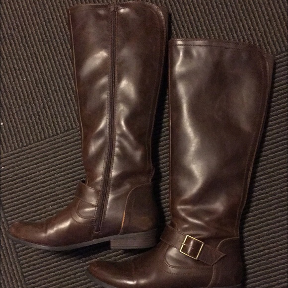 Faux Leather Boots