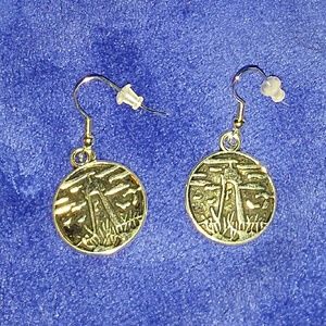Lighthouse Tibetian Silver Earrings