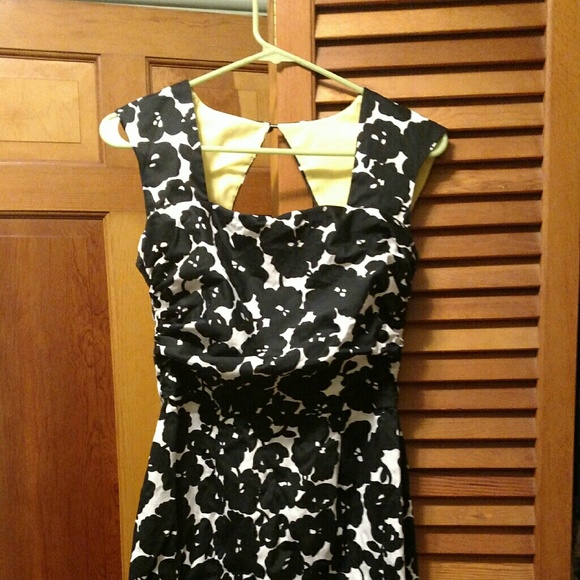 Black and white dress