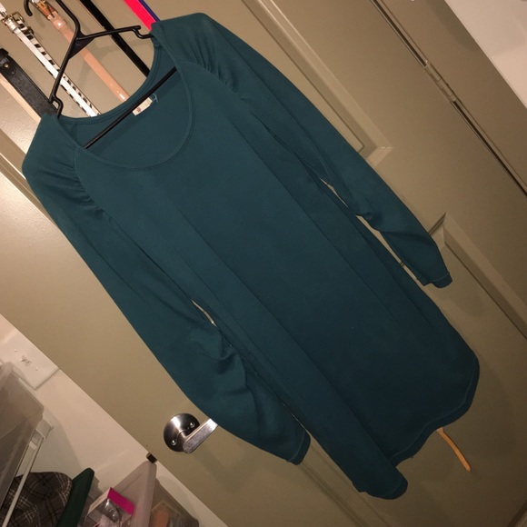 TULLE Teal Dress
