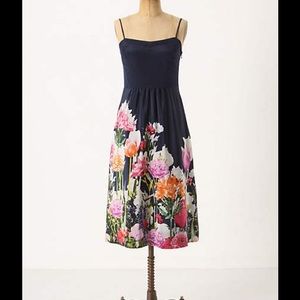 Anthropologie Maeve Aven Bloom Dress Size 2