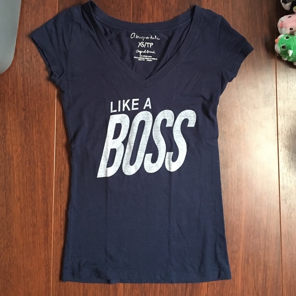 Aeropostale Tops - NWOT Like A Boss v neck t-shirt