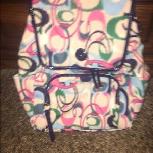 Coach backpack