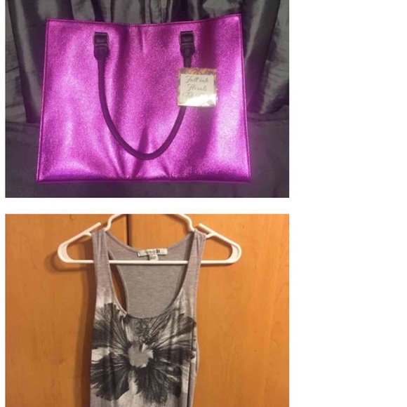 Tank (large) and purple Bag Bundle