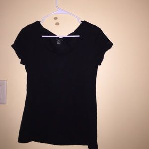 black casual shirt