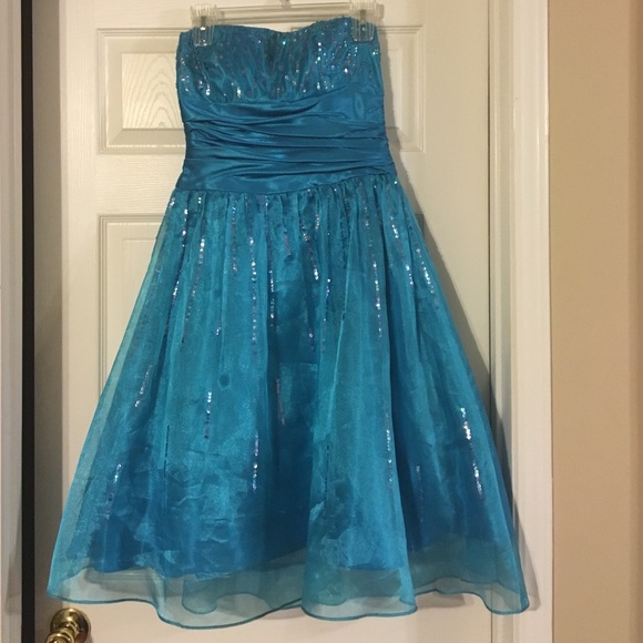 Sassy, Blue Prom Dress