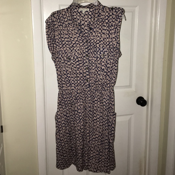 floral cap sleeve dress with pockets