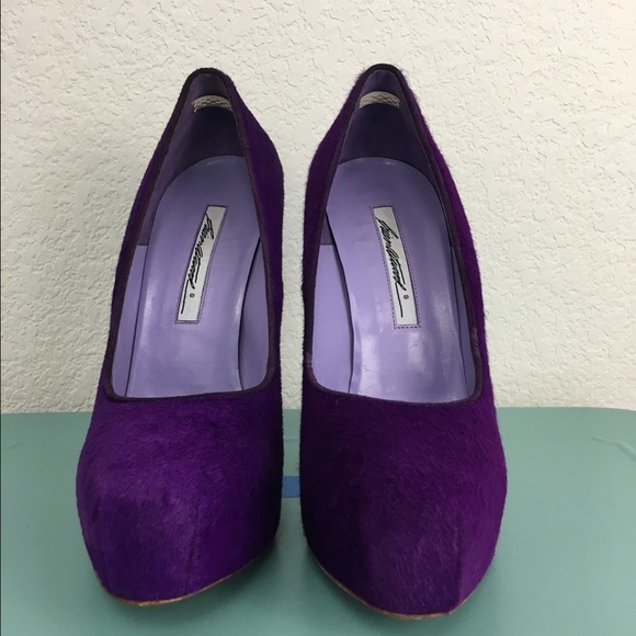 NWT Brian Atwood Mohair pumps - Picture 1 of 4